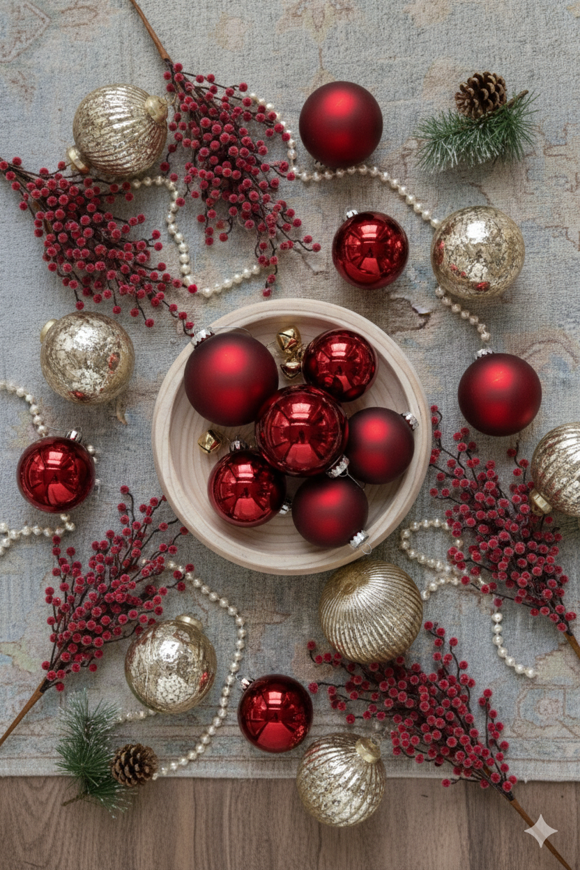King of Christmas Artificial Christmas Tree Accessories and Decorations