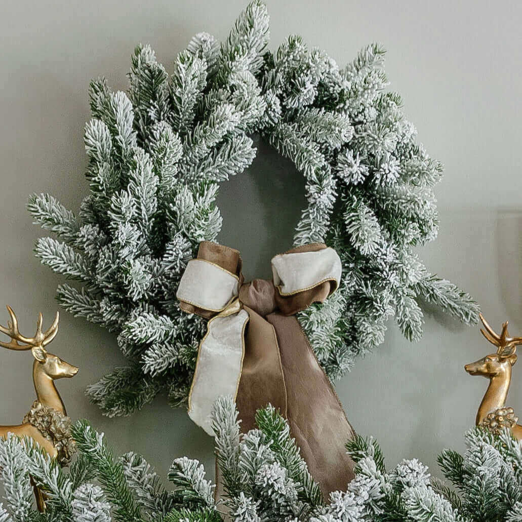 King of Christmas 24" Artificial Christmas Wreaths