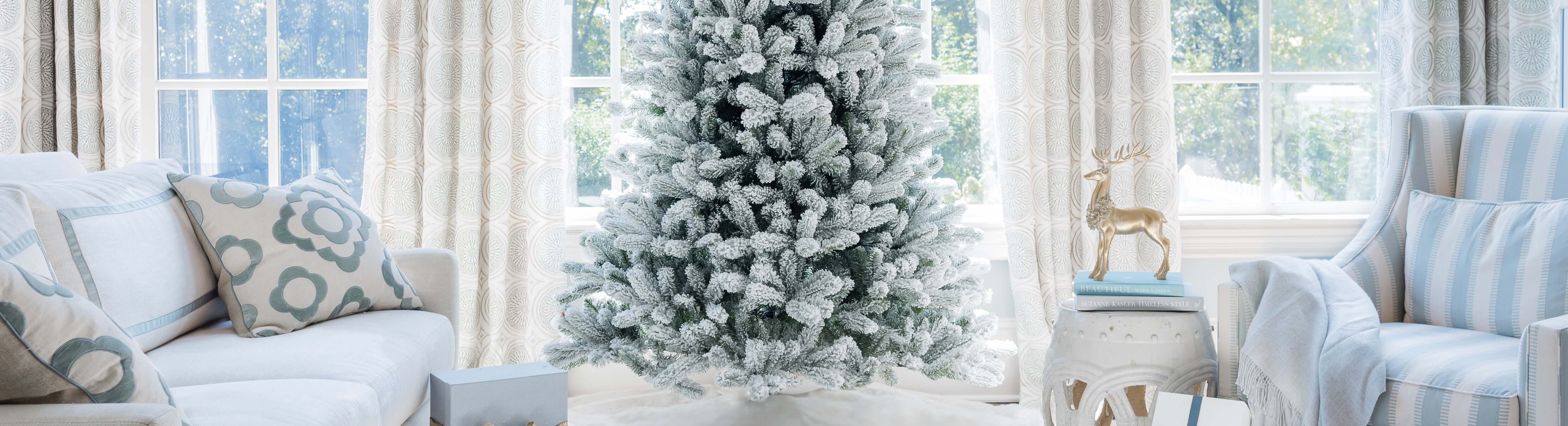 Pre-Lit Artificial Christmas Trees