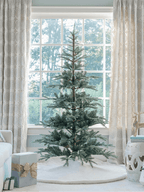 King of Chrismtas 6' King Noble Fir Artificial Christmas Tree with 400 Warm White LED Lights