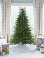 King of Christmas 7.5' Alpine Fir Artificial Christmas Tree 2500 Lux LED Lights