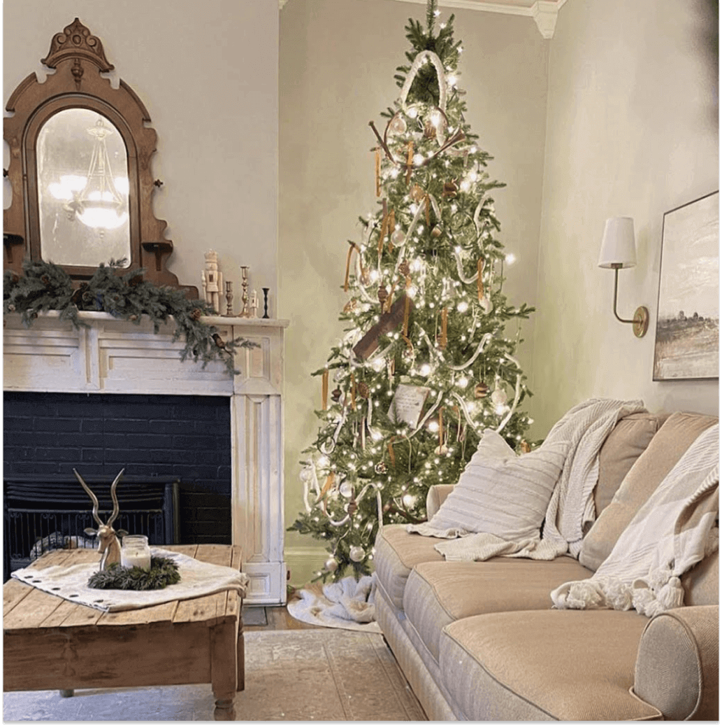 King of Christmas 9' Alpine Fir Artificial Christmas Tree 1100 Warm White Led Lights