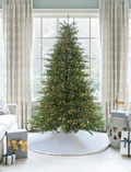 King of Christmas 7.5' Alpine Fir Artificial Christmas Tree 2500 Lux LED Lights