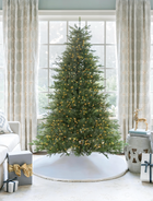 7.5' Alpine Fir Artificial Christmas Tree 2500 Lux LED Lights