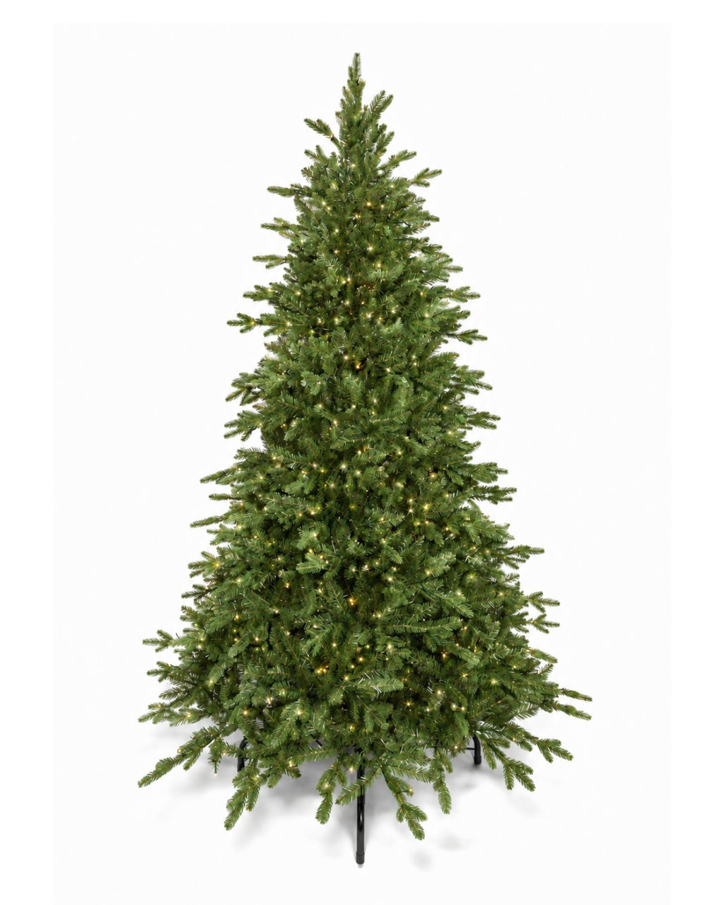 7.5' Alpine Fir Artificial Christmas Tree with 800 Warm White LED Lights