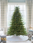 7.5' Alpine Fir Artificial Christmas Tree with 800 Warm White LED Lights
