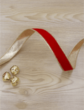 King of Christmas Classic Thin Red Ribbon (10 Yards)