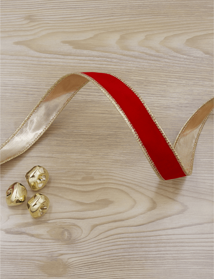 King of Christmas Classic Thin Red Ribbon (10 Yards)