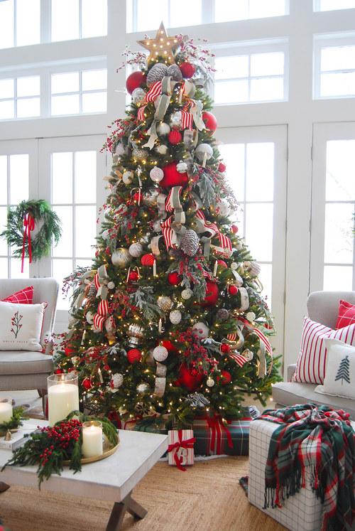 7.5' King Fraser Fir Artificial Christmas Tree Unlit