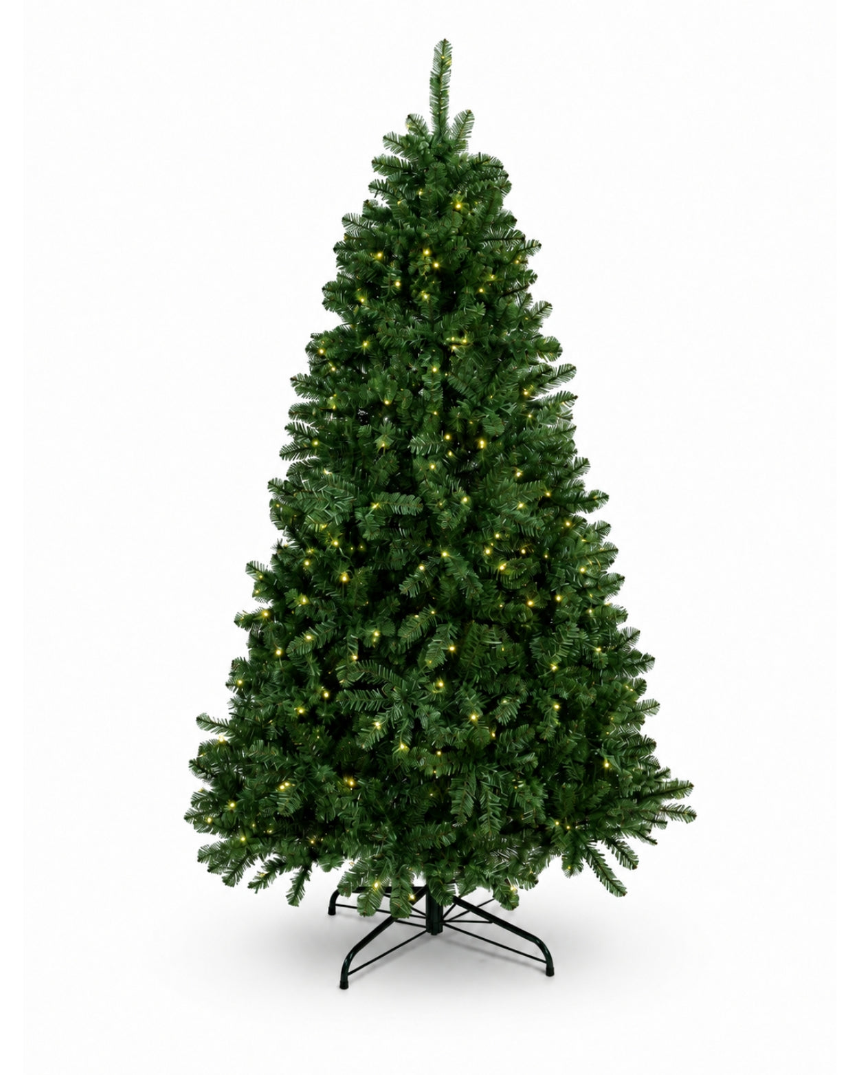 9' Hancock Spruce Artificial Christmas Tree 750 Warm White LED Lights