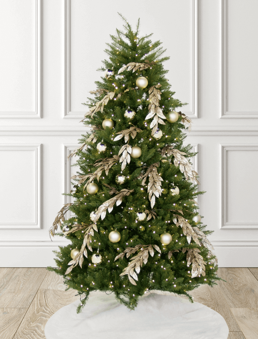 King of Christmas Hanging Leaf Picks (12 Pack)
