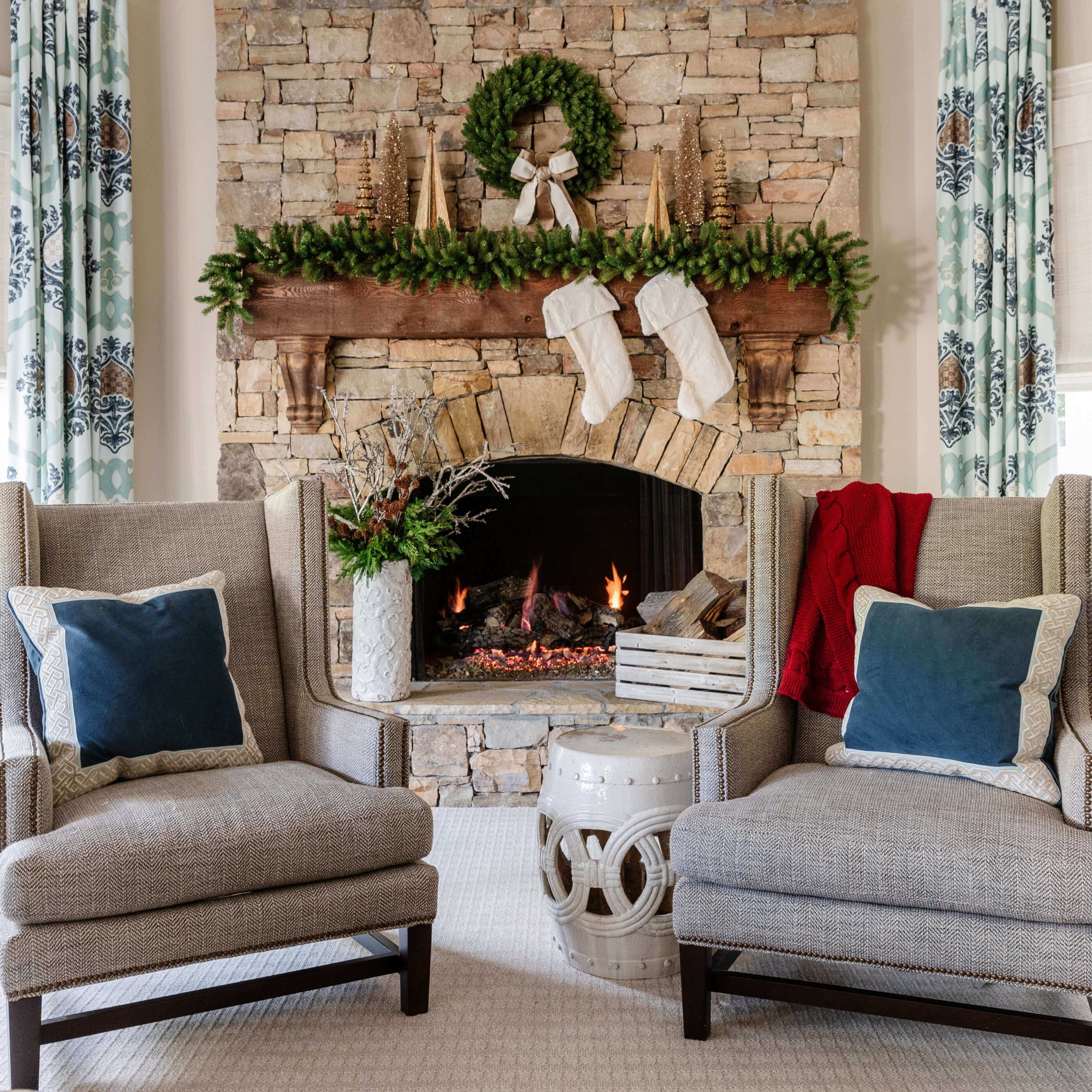 King of Christmas 9' x 10" King Fraser Fir Garland with Warm White LED Lights (Plug Operated)