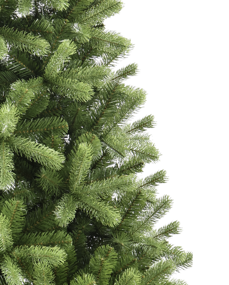 7.5' King Douglas Fir Artificial Christmas Tree with 1000 Warm White & Multi-Color LED Lights