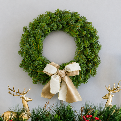 24" King Douglas Fir Wreath Unlit