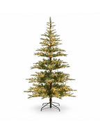 7' King Noble Fir™ Artificial Christmas Tree with 2000 Lux LED Lights