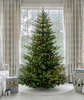 King of Christmas 7.5' Soho Spruce Artificial Christmas Tree 2000 Lux LED Lights