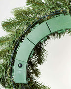 28" King Fraser Fir Artificial Christmas Wreath with LED Lights (3D Battery Operated)