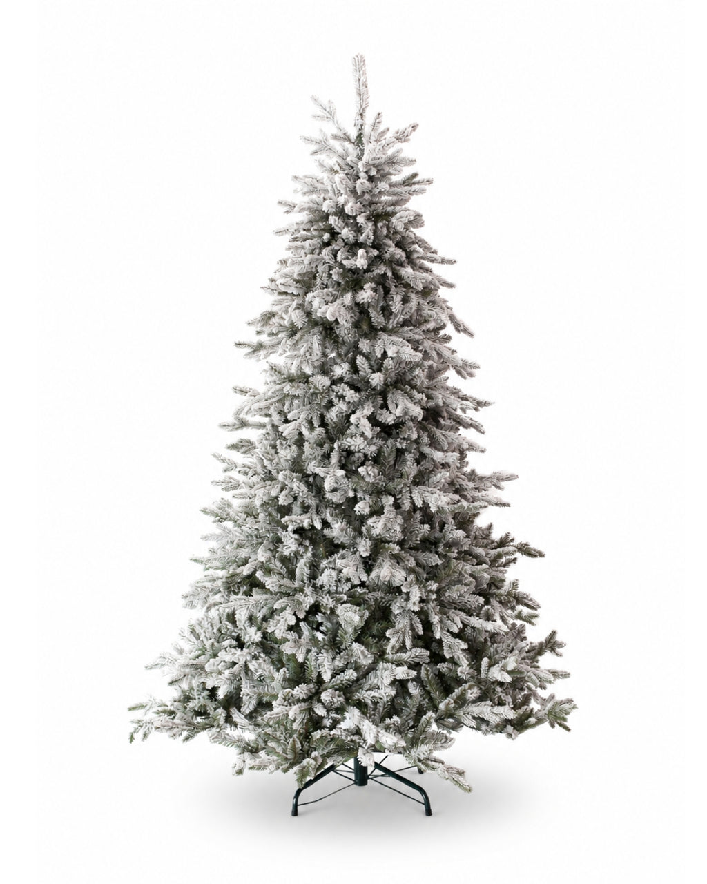 6.5' Queen Flock® Artificial Christmas Tree with 750 Warm White LED Lights