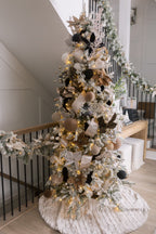 7.5' Queen Flock® Slim Artificial Christmas Tree Unlit