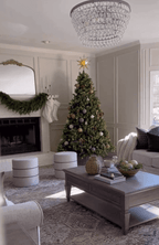 King of Christmas 12' Royal Fir Quick-Shape Artificial Christmas Tree with 2000 Warm White & Multi-Color LED Lights