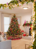 7.5' Rushmore Fir Artificial Christmas Tree 750 Warm White LED Lights