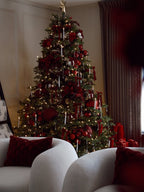 7.5' Rushmore Fir Artificial Christmas Tree 750 Warm White LED Lights