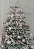 King of Christmas White Essential Glass Ornaments (24 Pack)