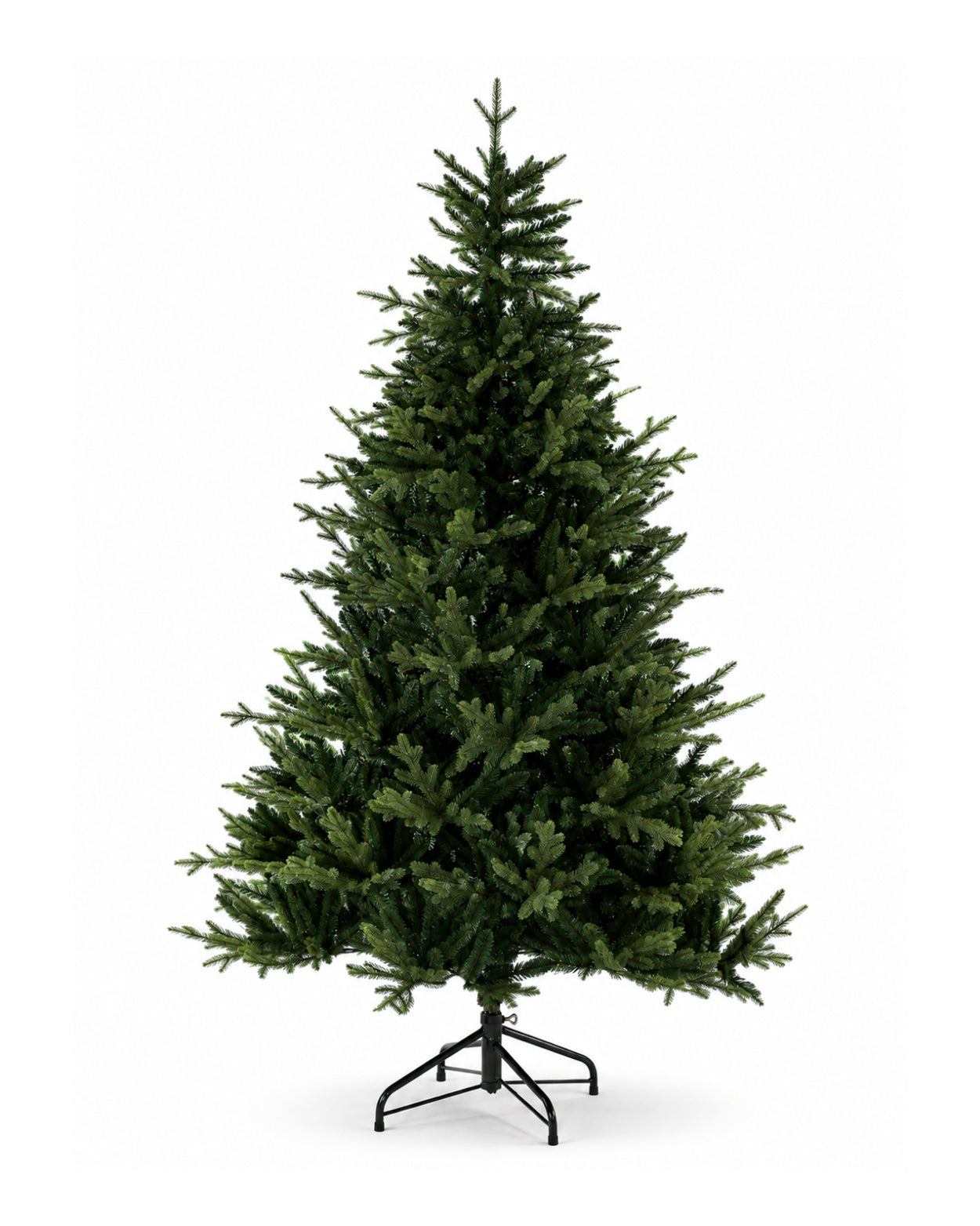 9' Scarlet Fir Artificial Christmas Tree with 1000 Warm White LED Lights