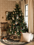 7.5' Scarlet Fir Artificial Christmas Tree Unlit