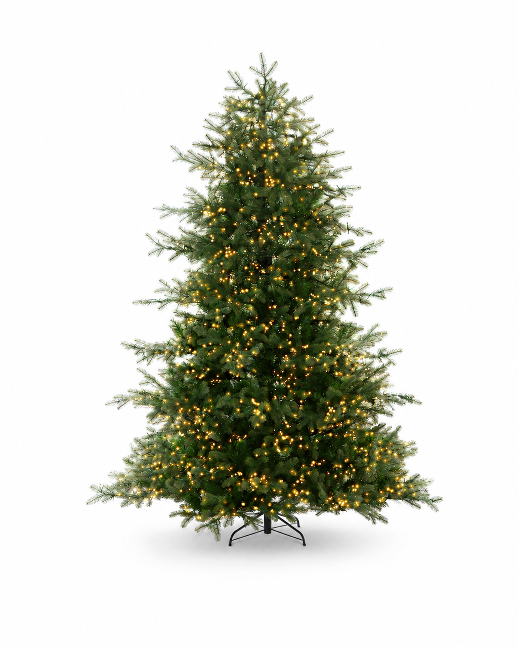 7.5' Silverpeak Fir™ Artificial Christmas Tree 3400 Lux LED Lights