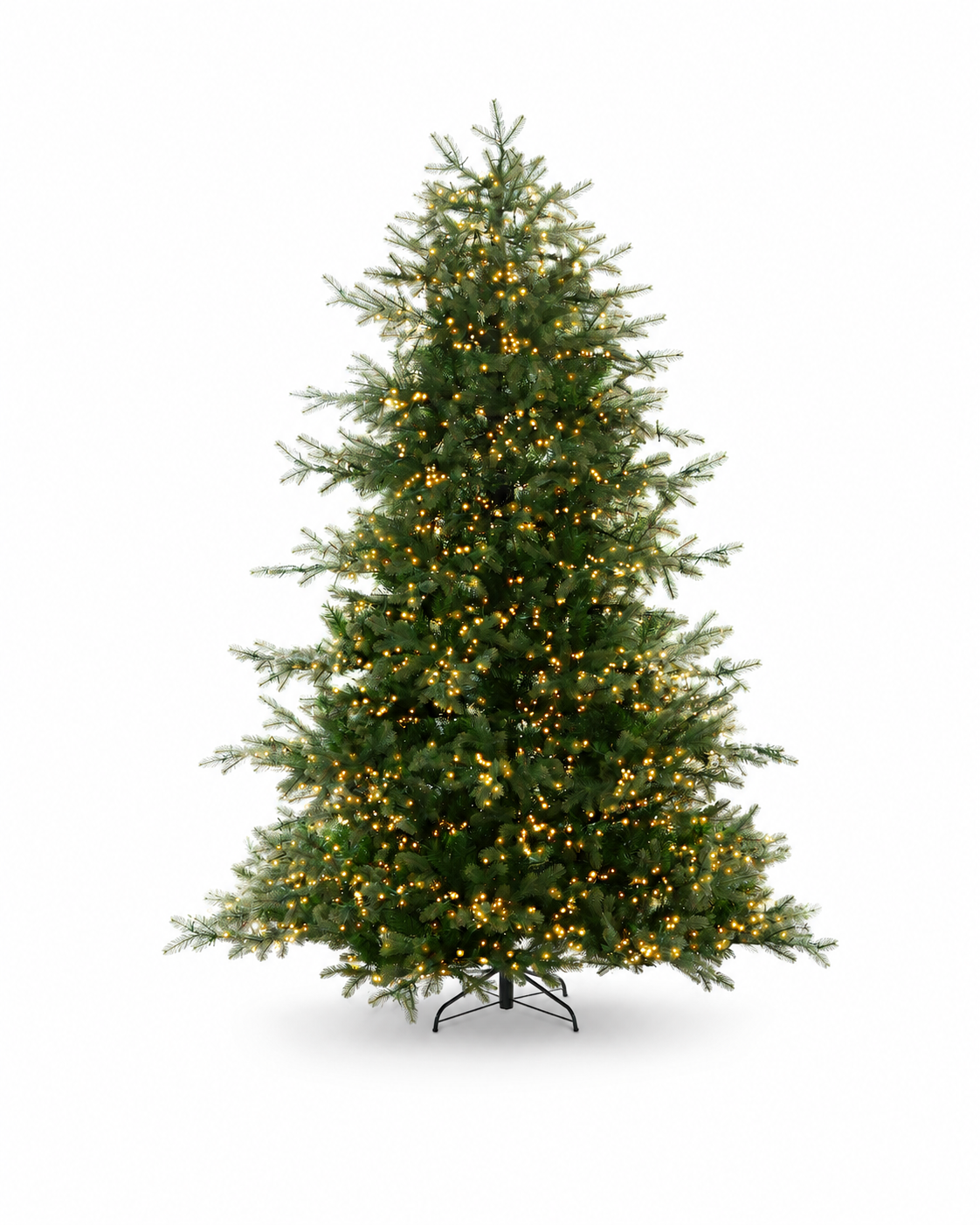 7.5' Silverpeak Fir™ Artificial Christmas Tree 3400 Lux LED Lights