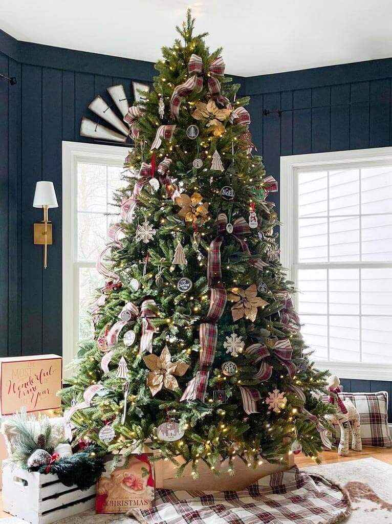 8 Foot Artificial Christmas Trees 