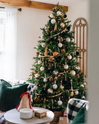 7.5' Scarlet Fir Artificial Christmas Tree with 800 Warm White LED Lights