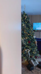 7' Tribeca Blue Spruce Tree with Warm White LED Lights - OPEN BOX - FINAL SALE