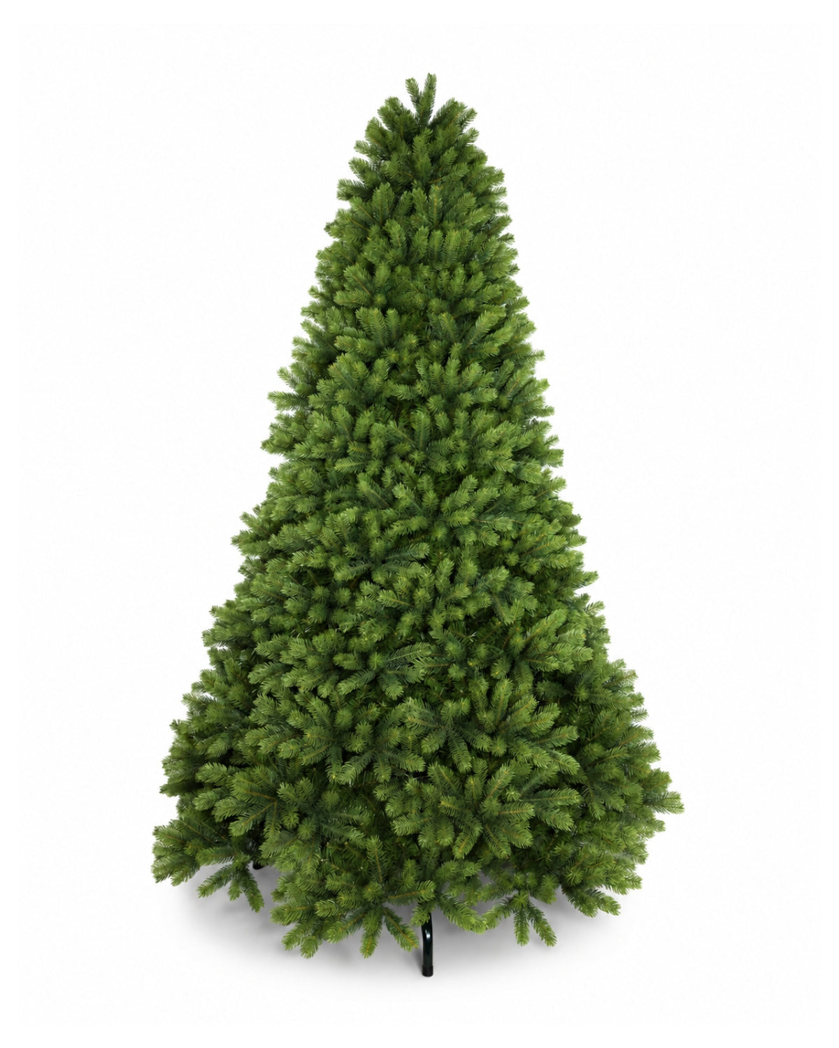 Royal Fir artificial Christmas tree, on a white background
