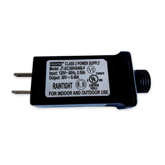 King of Christmas (OPEN BOX) 10' Prince Flock® Tree with 750 Warm White LED Lights, FINAL SALE