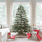 King of Christmas Wooden Decorative Garland (3 Pack)