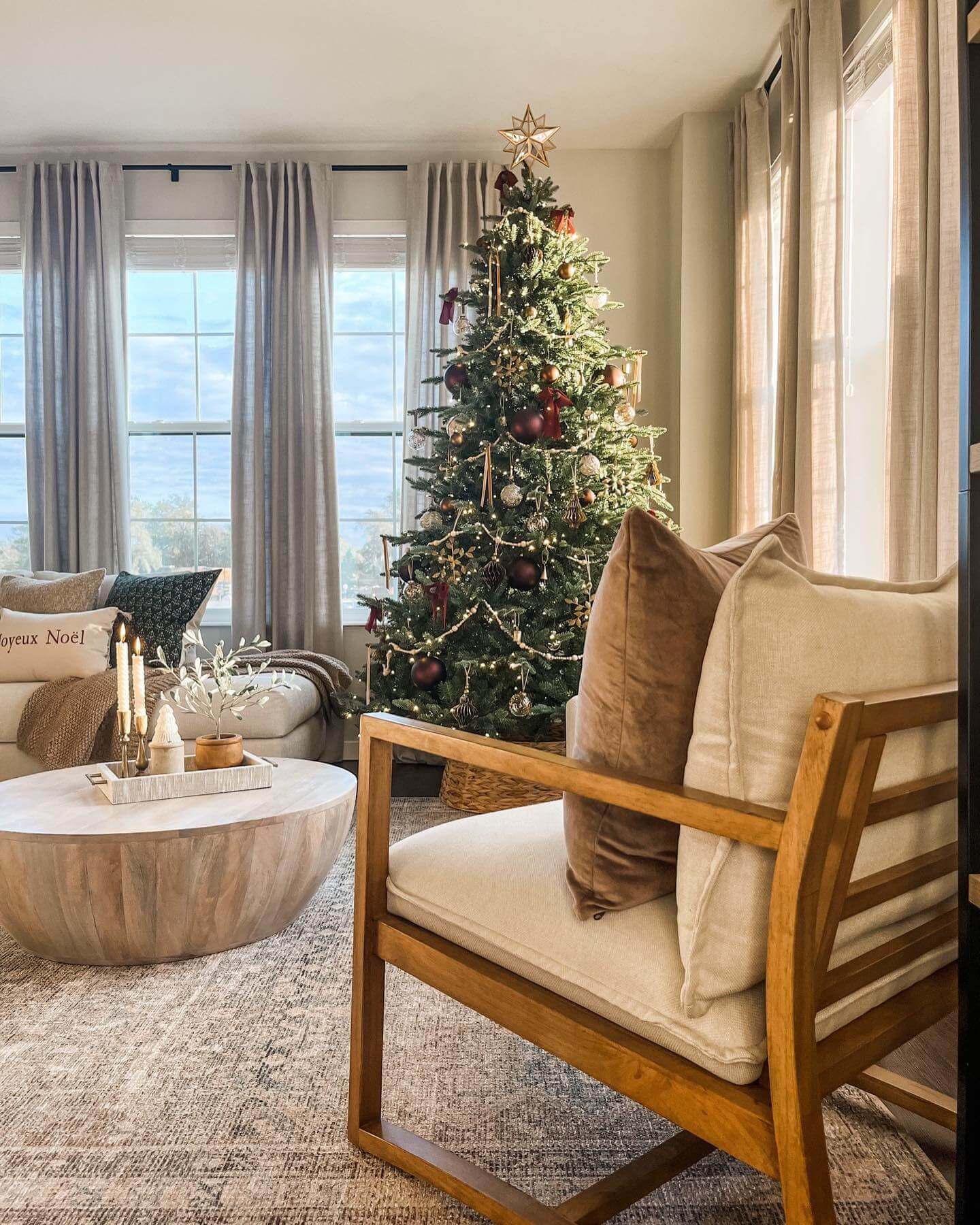 King of Christmas 7.5' Alpine Fir Artificial Christmas Tree Unlit