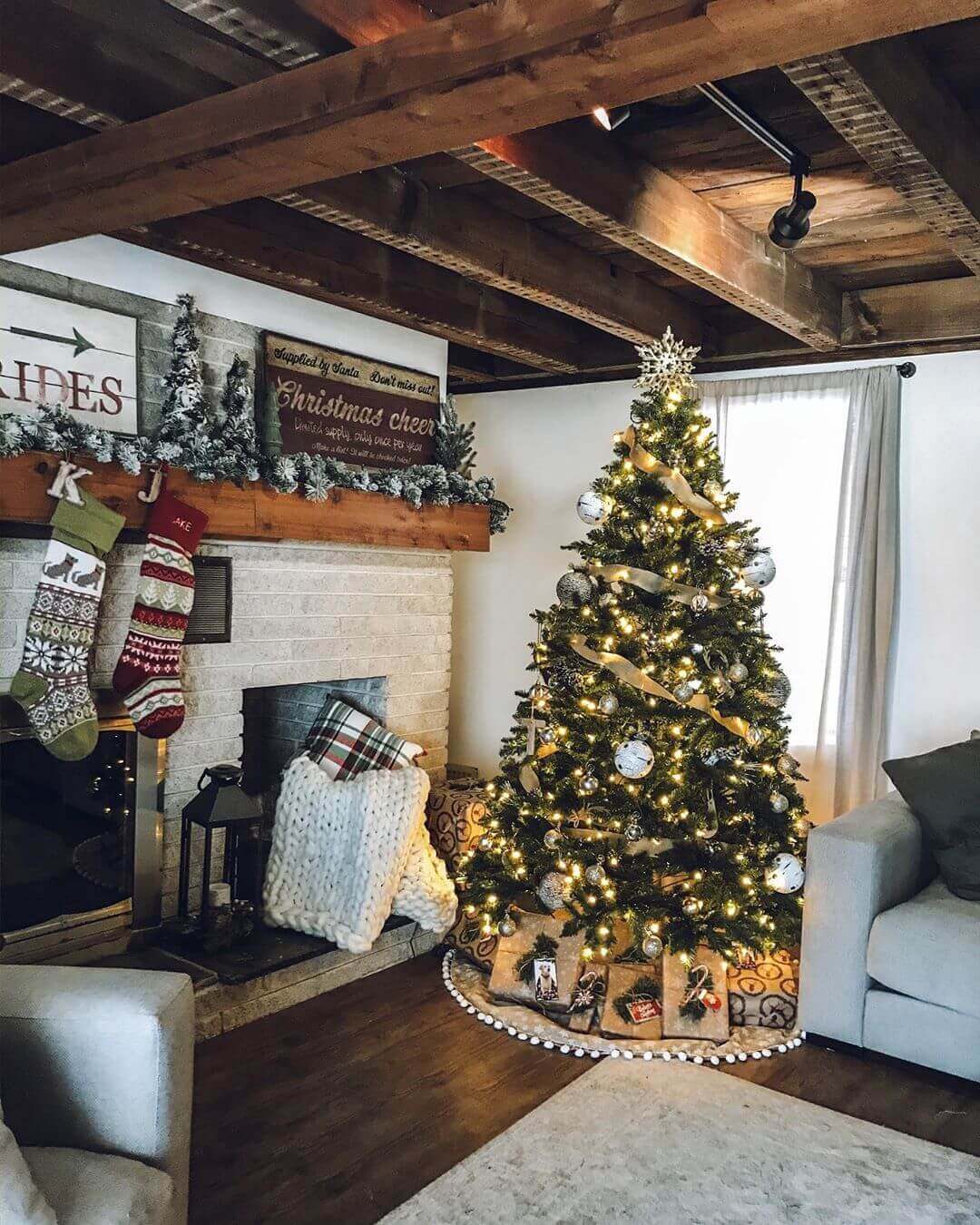King of Christmas 9' Hancock Spruce Artificial Christmas Tree Unlit. Final Sale.