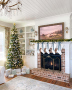 King of Christmas 9' King Fraser Fir Slim Quick-Shape Artificial Christmas Tree with 900 Dual Color Warm White & Multi-Color LED Lights