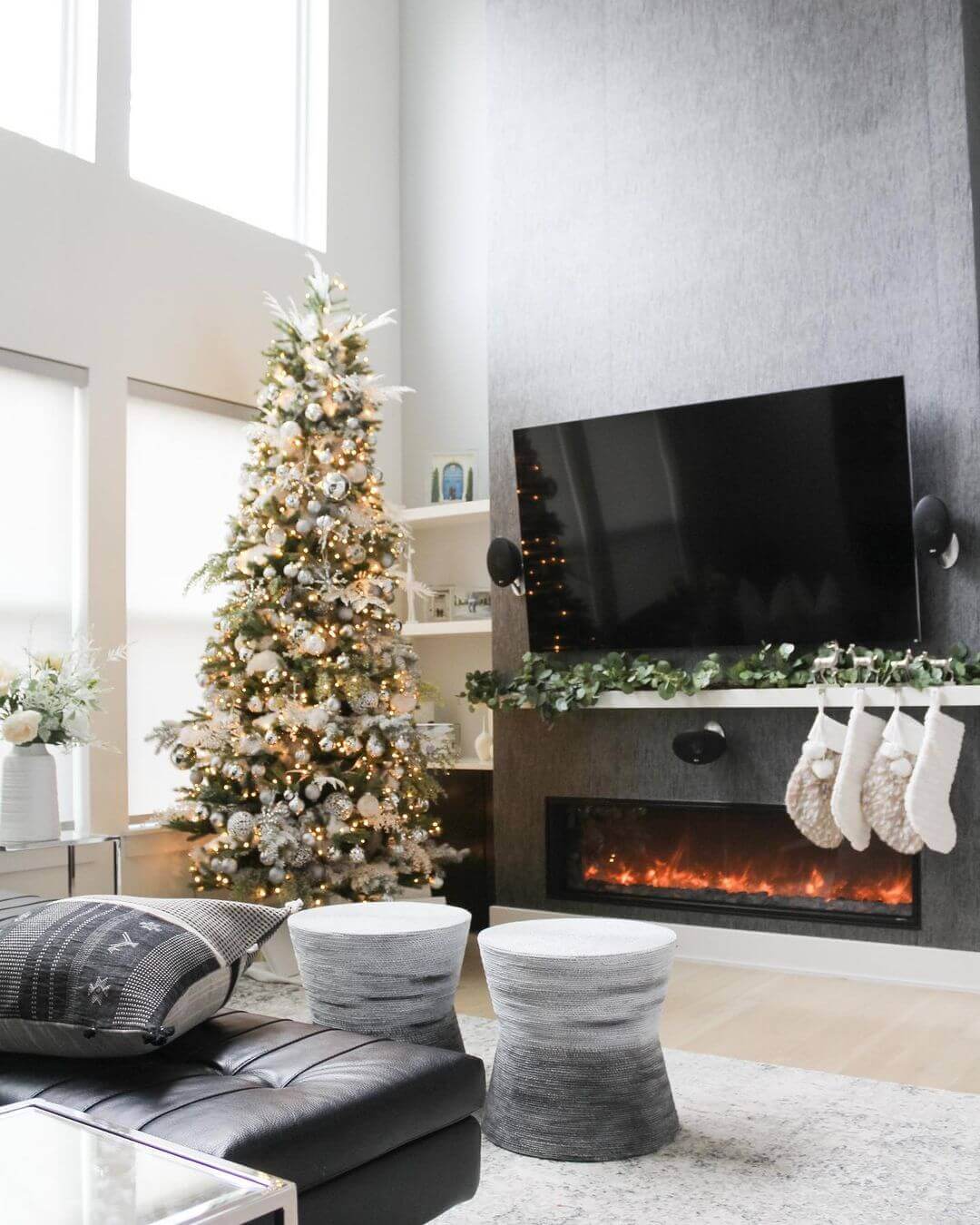 King of Christmas 10' King Fraser Fir Slim Quick-Shape Artificial Christmas Tree Unlit
