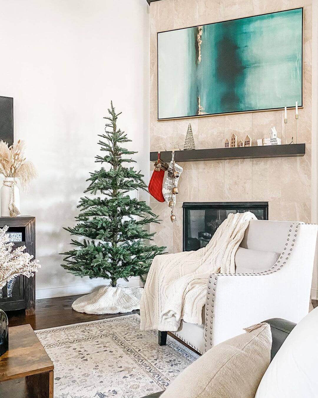 King of Christmas 7' King Noble Fir Artificial Christmas Tree Unlit