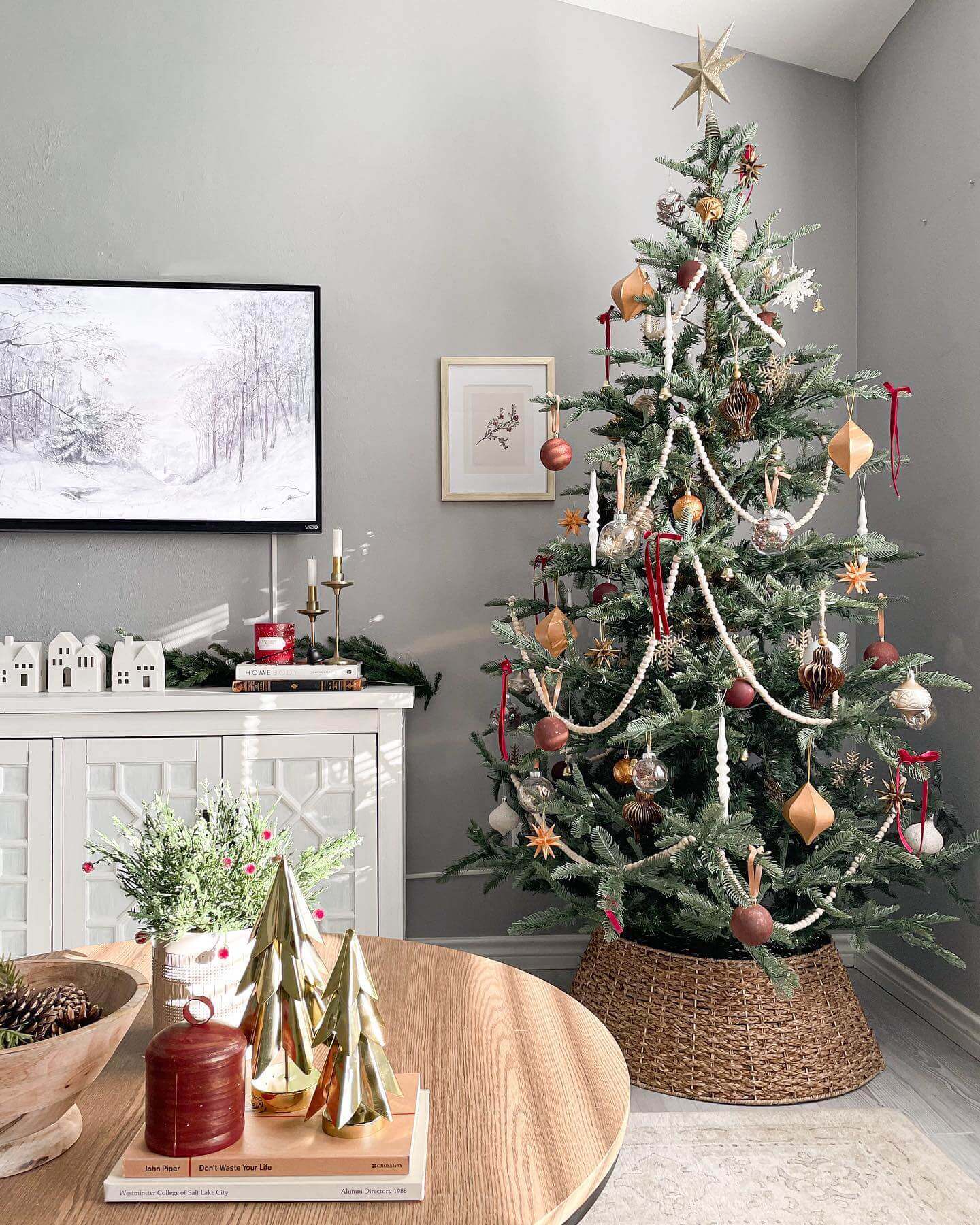 King of Christmas 7' King Noble Fir Artificial Christmas Tree Unlit