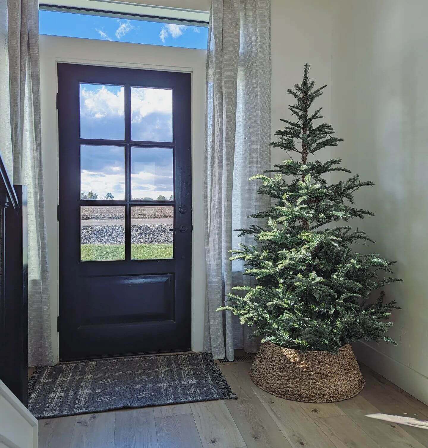 King of Christmas 7' King Noble Fir Artificial Christmas Tree Unlit