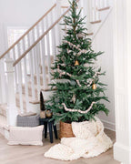 King of Christmas (OPEN BOX) 7' King Noble Fir Artificial Christmas Tree Unlit, FINAL SALE