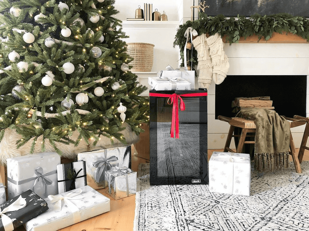 King of Christmas 10' King Fraser Fir Quick-Shape Artificial Christmas Tree with 1600 Warm White & Multi-Color LED Lights