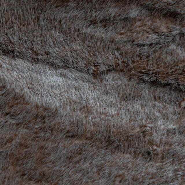 King of Christmas 48" King Granite Faux Fur Tree Skirt