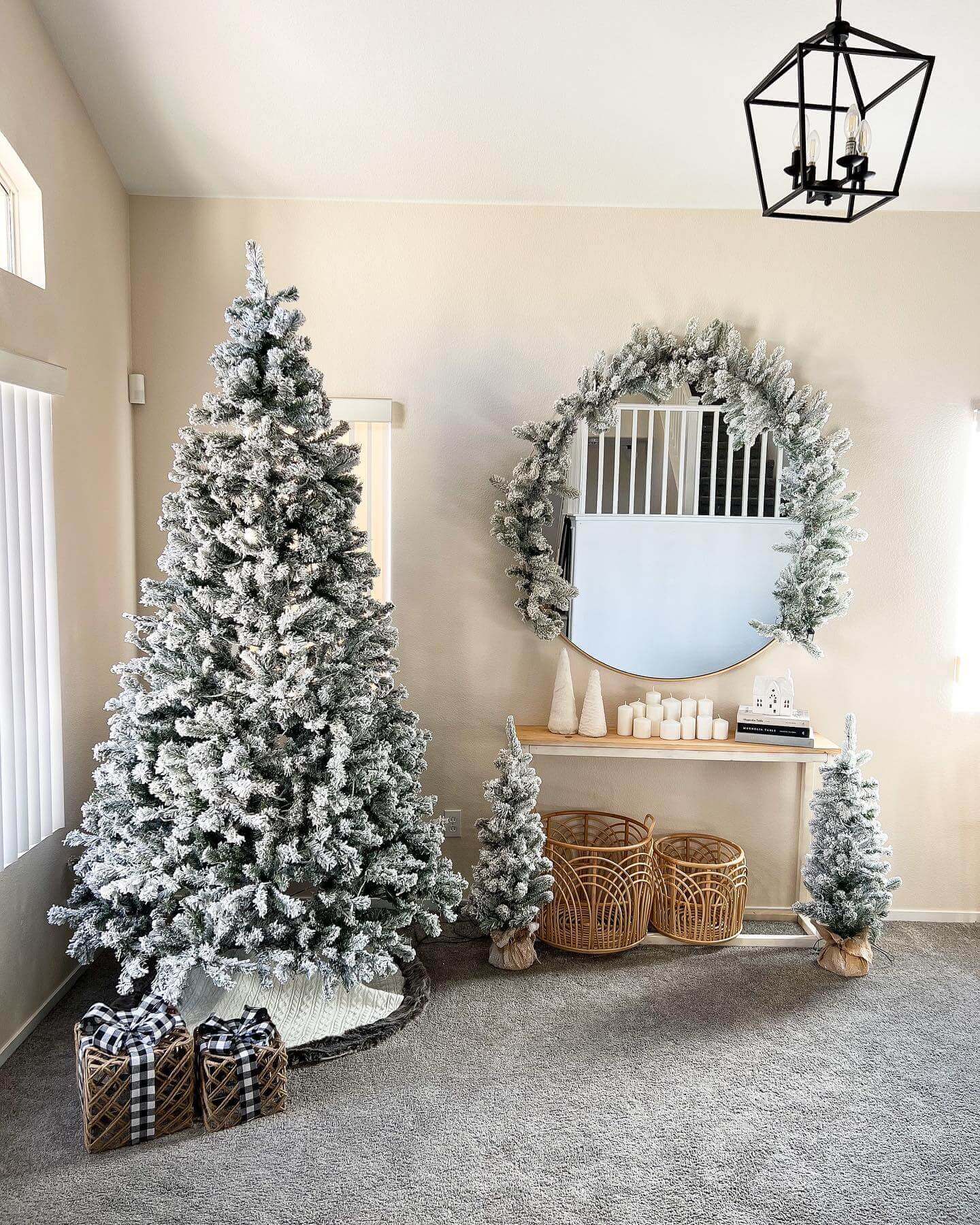 10' Prince Flock® Artificial Christmas Tree Unlit