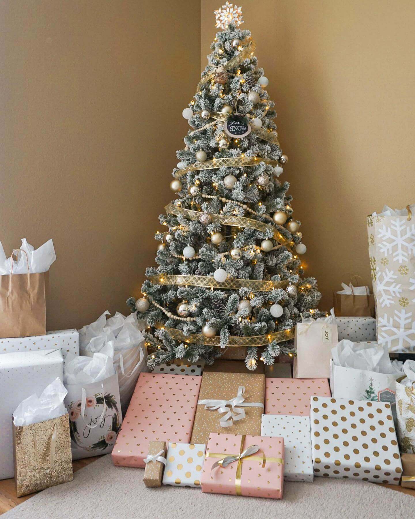 10' Prince Flock® Artificial Christmas Tree Unlit