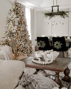 King of Christmas 12' Queen Flock® Quick-Shape Artificial Christmas Tree with 1700 Warm White LED Lights